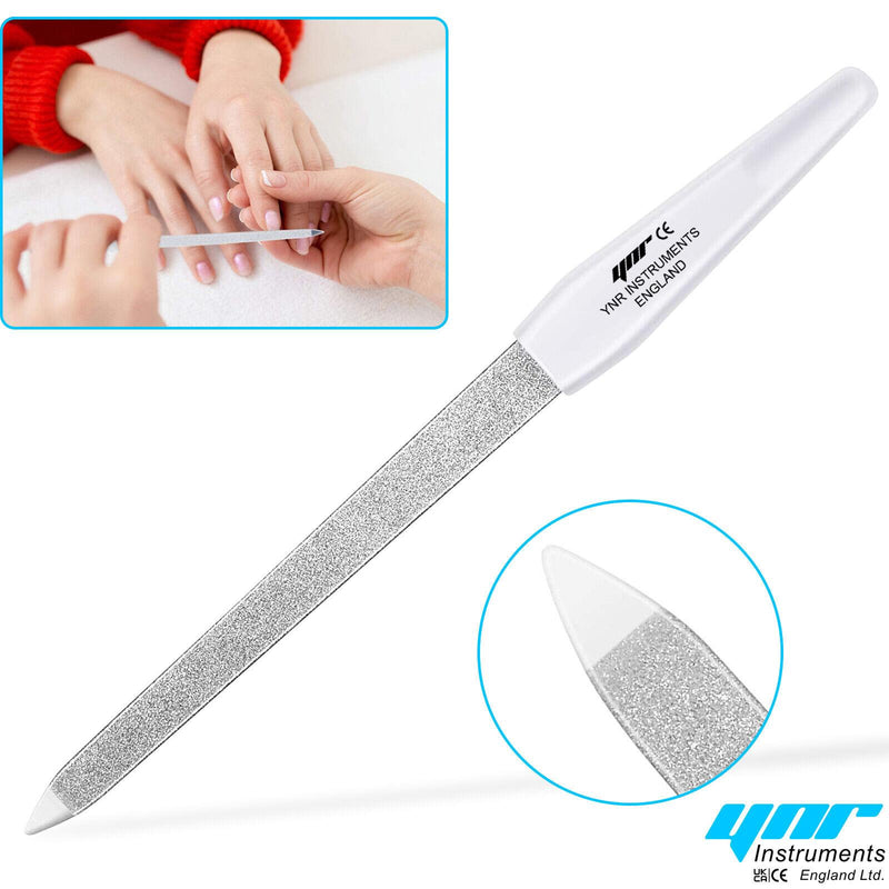 Nail File Diamond Deb Dusted Coarse Pusher Nail Cleaner Nail Files Manicure Pedicure Tool Set