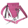YNR® 5.5-Inch Hairdressing Scissor Set with Pink Multi-Pocket Holster – view 6 | YNR Instruments