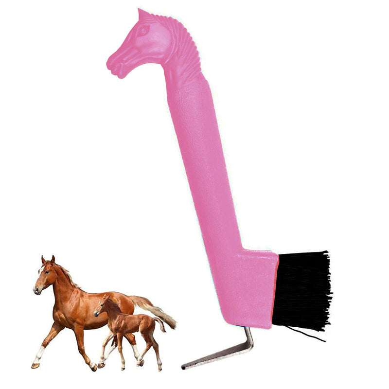 Equestrian Hoof Pick With Brush Horse Calming And Grooming Equipment Hoof Care