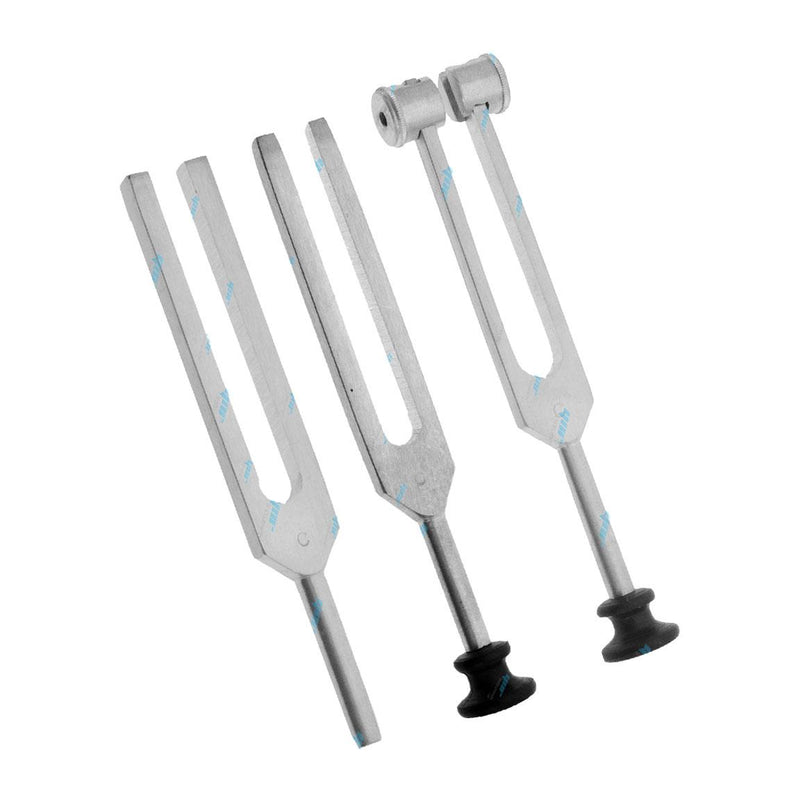 Medical Tuning Tunning Fork Chakra 3pcs 512C Set Aluminium Weight Handle Shuffle