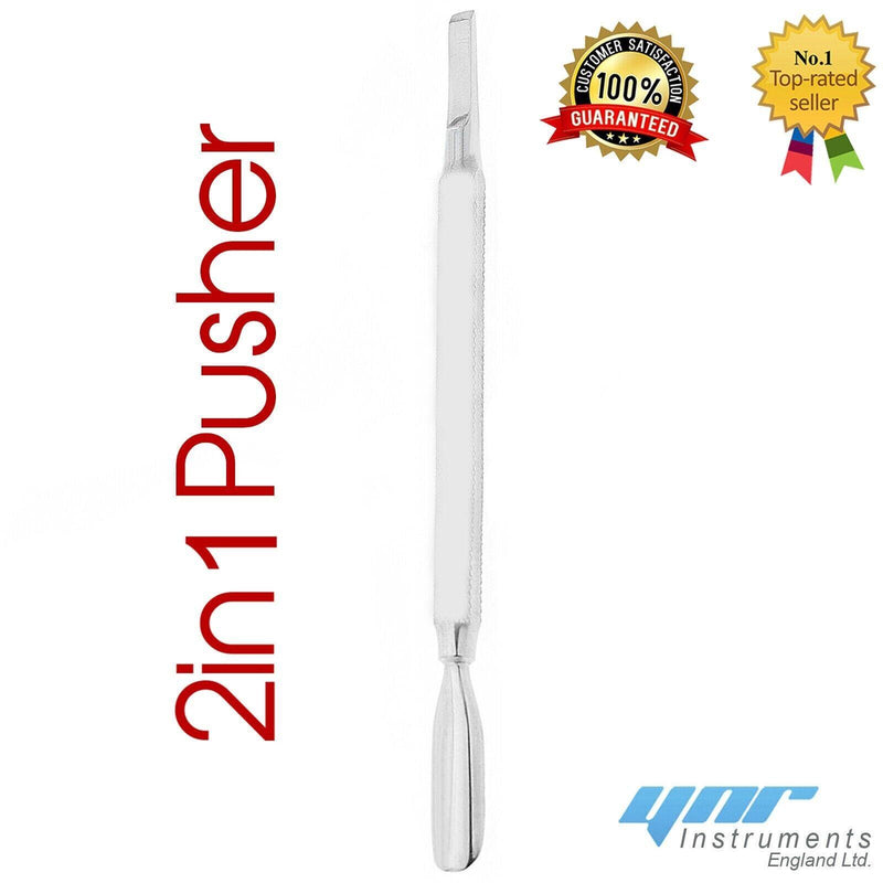 Cuticle Pusher Stainless Steel Nail Scraper Remover Manicure Pedicure Tool Arts