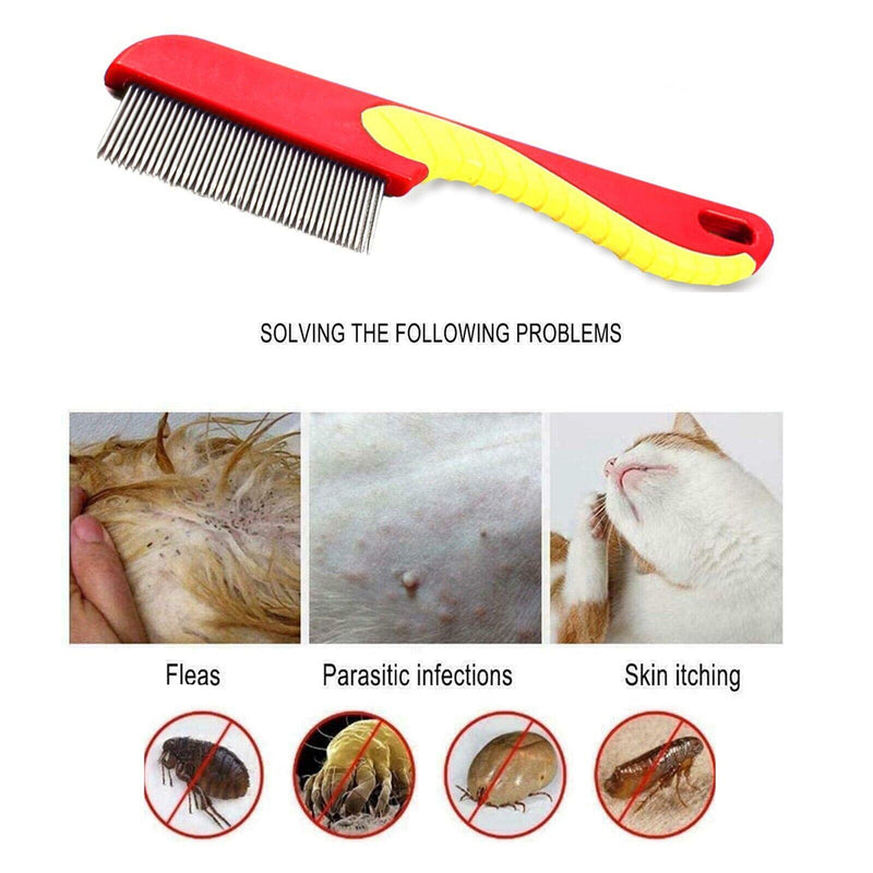 EXTRA FINE NIT HAIR COMB LARGE HANDLE Head Lice Egg Larva Remover Comb Anti-Lice