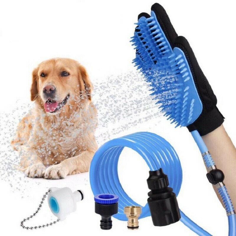 Pet Dog Cat Bathing Cleaner Shower Tool Kit Cool Wash Pet Massage Bathing Brush