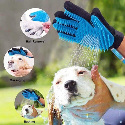 Pet Dog Cat Horse Bathing Cleaner Shower Tool Kit Cool Wash Pet Massage Bathing Brush
