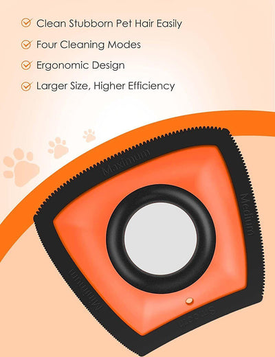 Pet Hair Remover ANALAN Embedded Dog Cat Hair Car Interior Sofas Beds Detailer