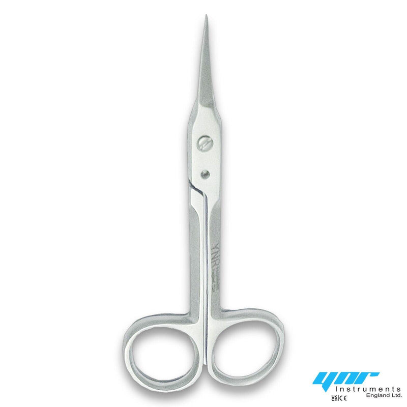 Spring Finger Toe Nail Scissors Curved Nail Art Arrow Manicure Cuticle NAIL