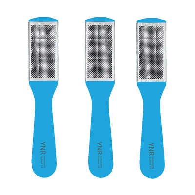 Pack of 3 Pieces Double-Sided Foot File Foot Rasp File Dead Skin Remover Foot Scrubber Hard Skin Remover Foot Care for Wet and Dry Cracked Feet