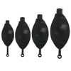 YNR Black Rubber Rebreathing Bag Set 0.5 1 2 3 Litre Medical Hospital Lung