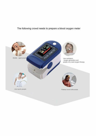 YNR OXI-010 Finger Pulse Oximeter with LED Display