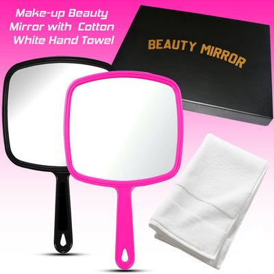 Hand Held Mirror Professional Salon Style Handheld Vanity Mirror Makeup Tool