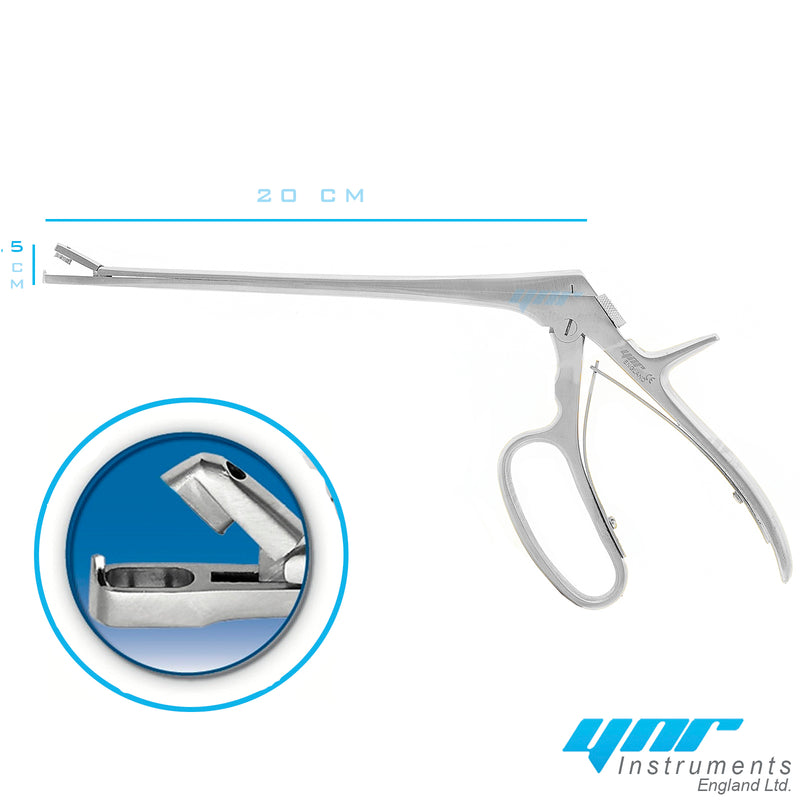 YNR Tischler Biopsy Forceps Shaft 20cm 7mm Bite Gynecology Surgical Instrument
