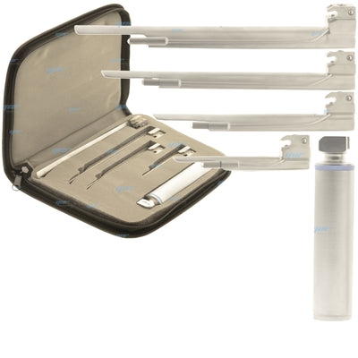 YNR Miller Laryngoscope Fibre Optic 4 Blades Medical Diagnostic Conventional